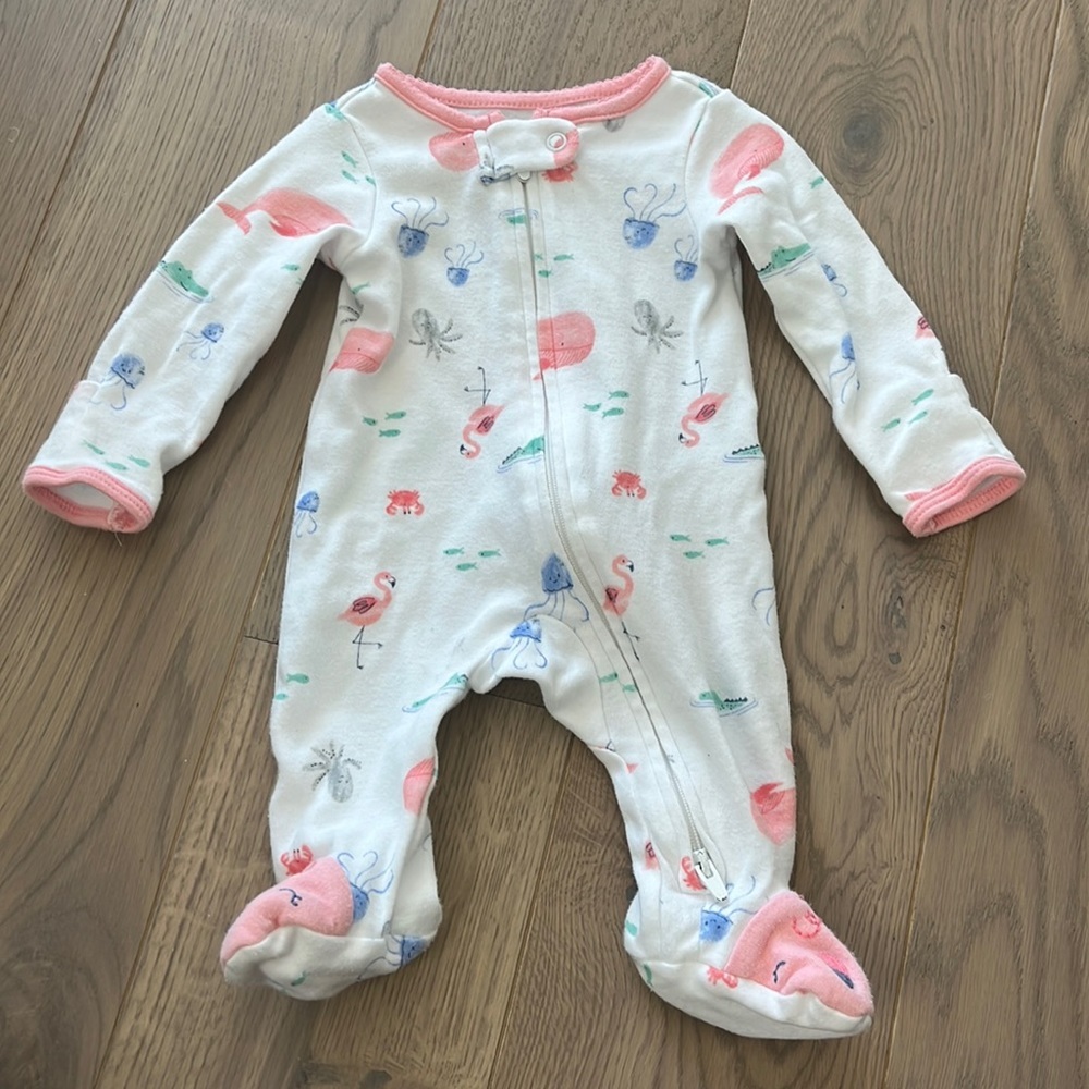 Just One You made by Carters Newborn Footies